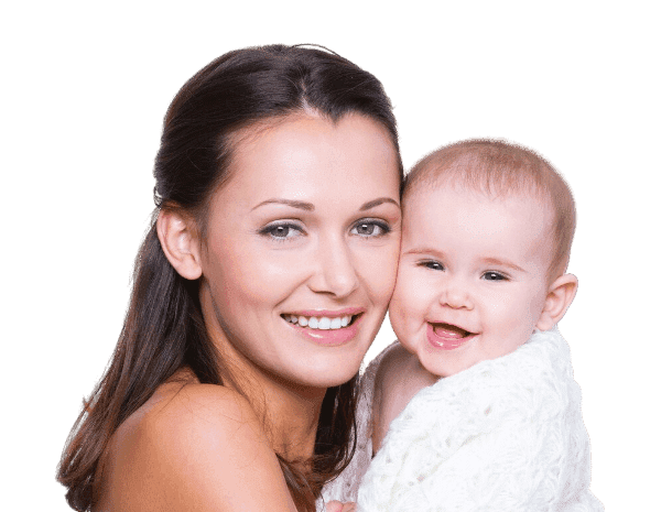 6-12 month baby and mommy